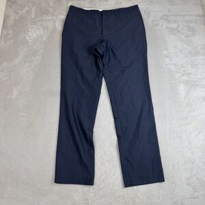 Acne Studios Derek T Twill AW14 Pants Mens Size 50 Blue‎ Preowned Wool Trousers